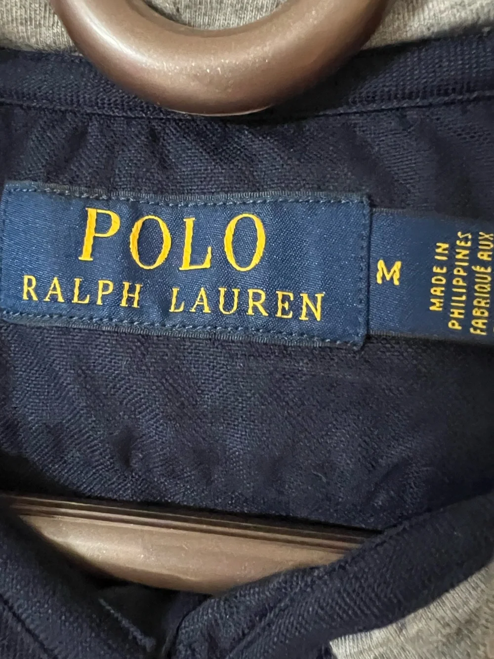 Polo Ralph Lauren Patchwork Oxford Hooded Shirt